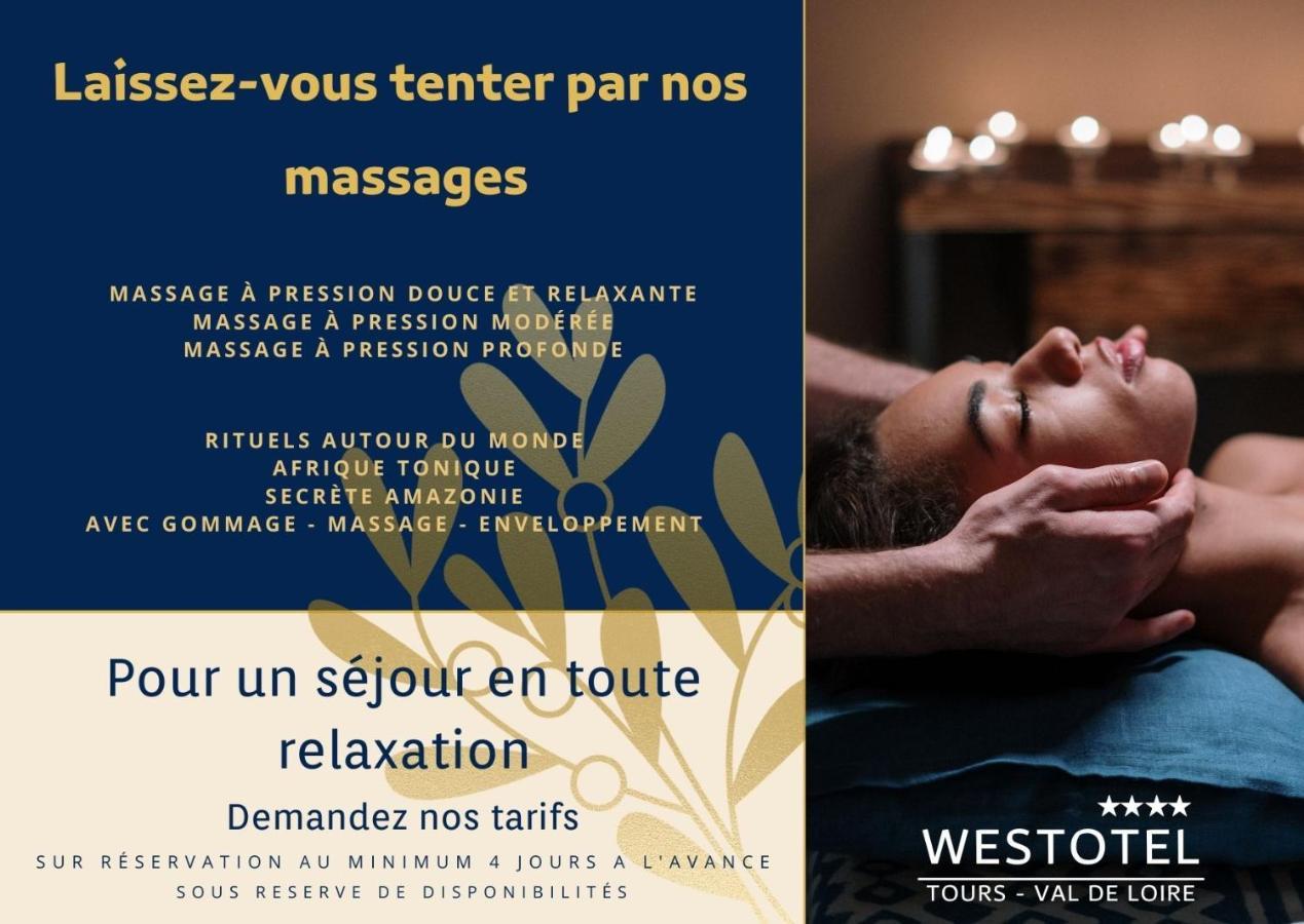 Westotel Tours Val De Loire La Ville-aux-Dames Ngoại thất bức ảnh